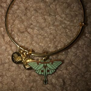 Alex and Ani Luna Moth bangle